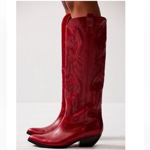 Jeffrey Campbell free people Finn tall western boots